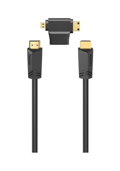 Hs Hdmı Ethernet, 4k, 1.5m+ A-minic+a-microd Adptr