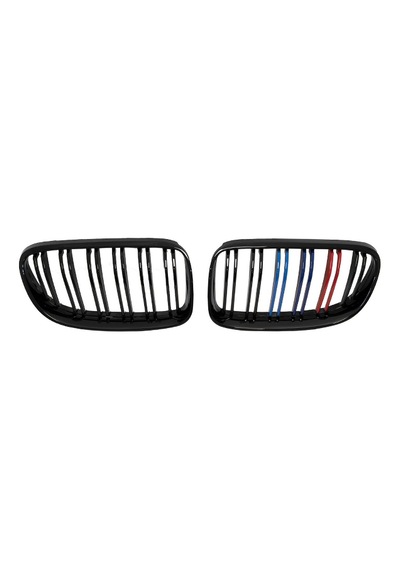 Bmw E92 Lcı Panjur Set, Piano-siyah, Çift Çıtalı, M-renkli, 2010-13, B A0923188