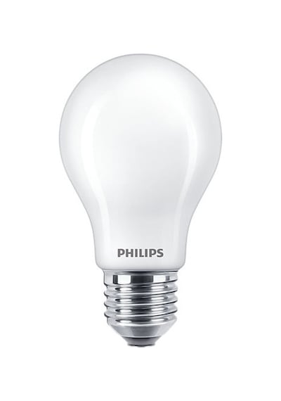 Philips LED Classic Dimlenebilir Buzlu Filament Ampul 7.2W 1055Lum 2700K Sarı Işık A60 E27 (75W)