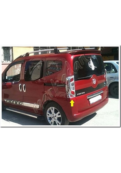 Fiat Fiorino Krom Stop Çerçevesi 2008 Sonrası 2 Parça Abs  Krom