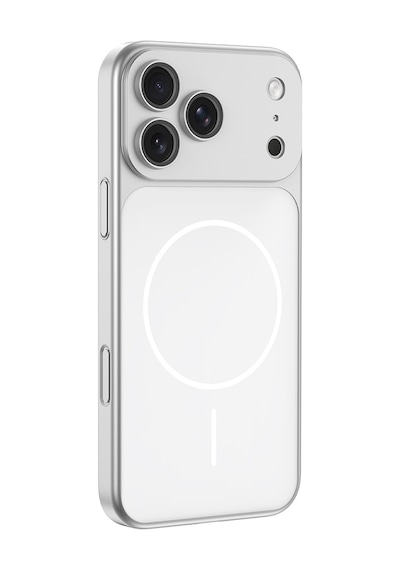 Zore Apple Uyumlu iPhone 17 Pro Max Kılıf Msra M-safe Şarj Özellikli Kamera Korumalı Spark Kapak - Turuncu Turuncu