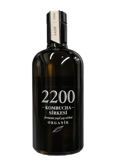 2200 Foods Organik Kombucha Sirkesi - Fermente & Organik İçerik