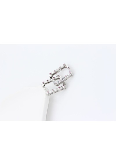 Çelik Küpe 1,8cm Çok Renkli