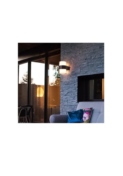 Cata Bora 12w Günışığı 3200 Kelvin Led Aplik Dış Mekan Ip54 Ct-7048 Siyah