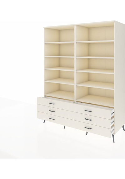 Kronos Gardrop 10 Raflı 6 Çekmeceli 176x59x221 Aytaşı-aytaşı Aytaşı Kronos Gardrop 10 Raflı 6 Çekmeceli 176x59x221 Aytaşı-aytaşı Aytaşı