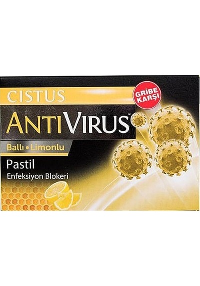 Cistus Ballı Limonlu 10 Pastil