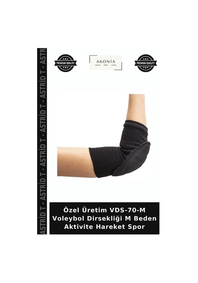 Özel Üretim Vds-70-m Voleybol Dirsekliği M Beden Aktivite Hareket Spor Çok Renkli