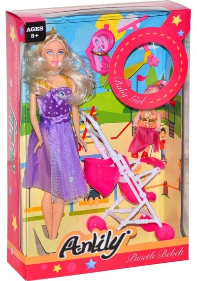 02269 Oydaş, Anlily Pusetli Bebek / +3 Yaş 10pcs Mixed