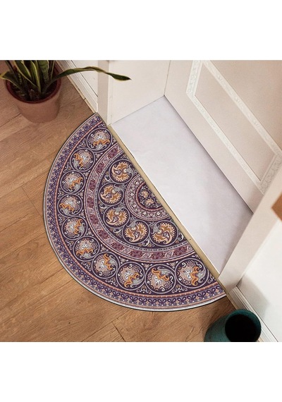Dekoratif Kapı Önü Paspas, Dış Mekan/ev İçi/banyo/mutfak/yatak Odası/giriş Paspasları Yrmp 005, 30x60 Çok Renkli