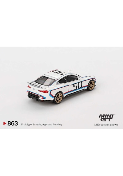 Mini Gt 1/64 863 Bmw 3.0 Csl White