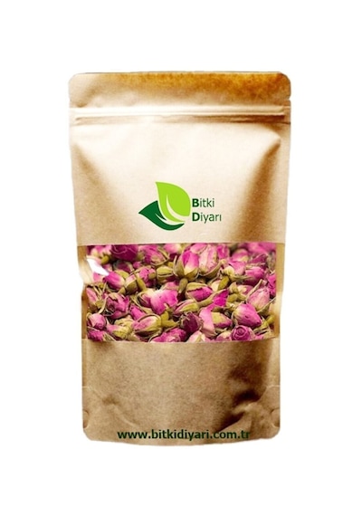 Bitki Diyarı Pembe Gül Kurusu Tomurcuk 100gr