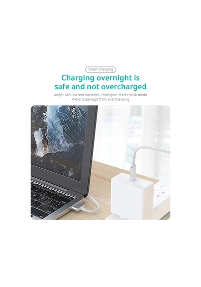 16001-m2 Type-c To Magsafe 2 Hızlı Şarj Kablosu 2 Metre
