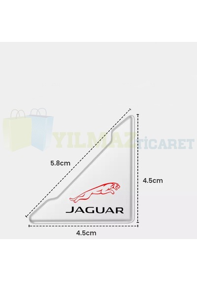 Jaguar Logo Kapı Kenar Köşe Koruyucu Çarpma Çizilme Önleyici