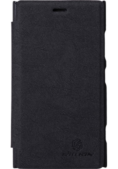 Nillkin Lumia 920 İle Uyumlu Ağaç Desenli Deri Kılıf Siyah Renk