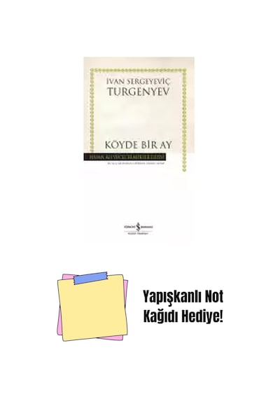 Köyde Bir Ay + Yapışkanlı Not Kağıdı