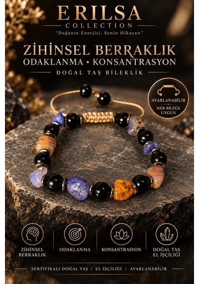 Sertifikalı Zihinsel Berraklık Odaklanma Konsantrasyon Başarı Doğ Çok renkli