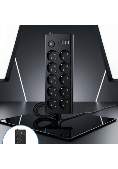 Akım Korumalı 10'lu Çoklu Priz Usb-a Ve Type-c Şarj Çıkışlı Diğer
