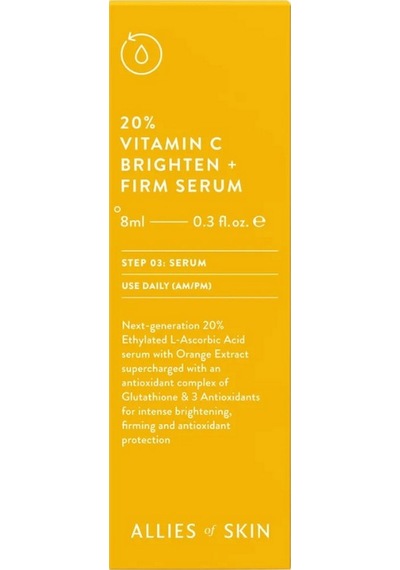 Allies Of Skin %20 C Vitamini Aydınlatıcı ve Sıkılaştırıcı Serum 30 ML