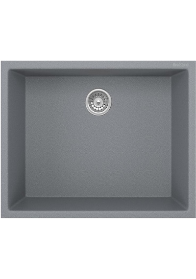 Real Stone K012 Gri Mutfak Evyesi + Abant Arıtmalı Mutfak Bataryası Gri