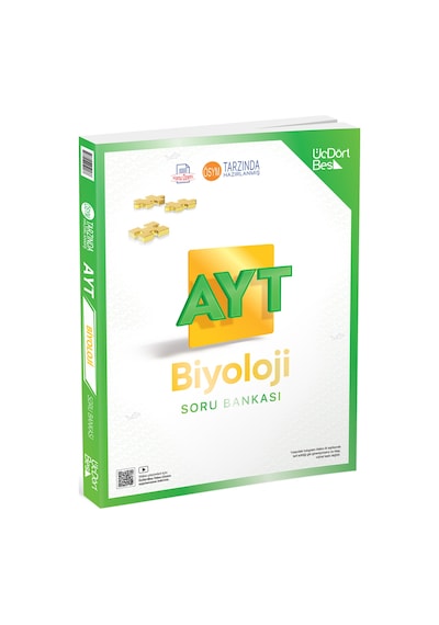 345 - Ayt Biyoloji Soru Bankası- Güncel Baskı 2026 Yeni Baskı