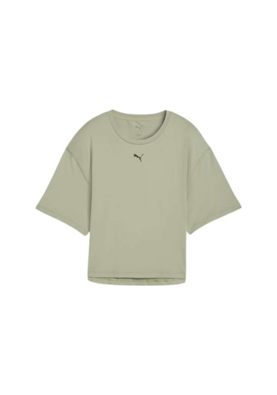 Puma Puma W Cloudspun Oversized Tee Kadın Yeşil Koşu Tişört 8538 Yeşil