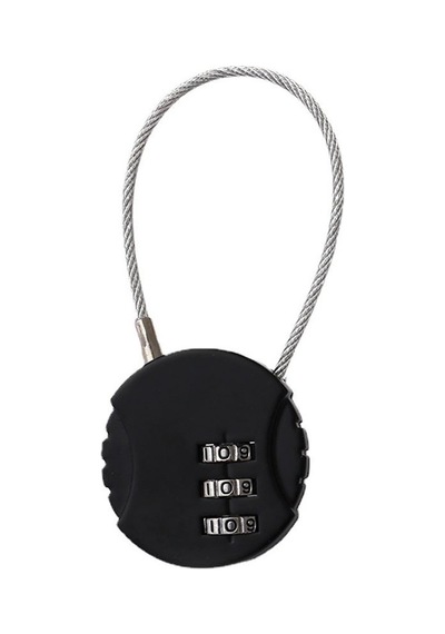 40 MM 3 Haneli Sıfırlanabilir 13 cm Dolap Bagaj Çanta Kilidi Asma Kilit cin539sy
