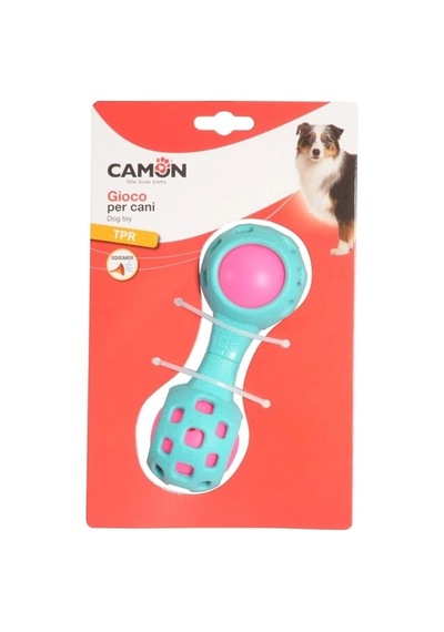 Camon Tpr Bilyalı Ve Gıcırtılı Kemik Şeklinde Eğlenceli Köpek Oyuncağı 16 Cm