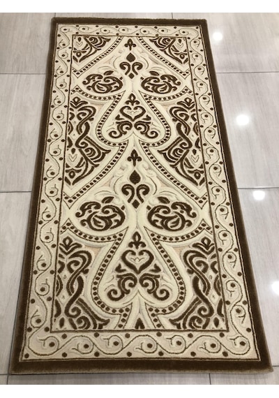 Saray Halı 3B 11257-J Bej 80X150 Krem Küçük Ölçü Halı !