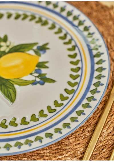 Bella Maison Lemoncello Porselen 24 Parça 6 Kişilik Yemek Takımı Çok Renkli