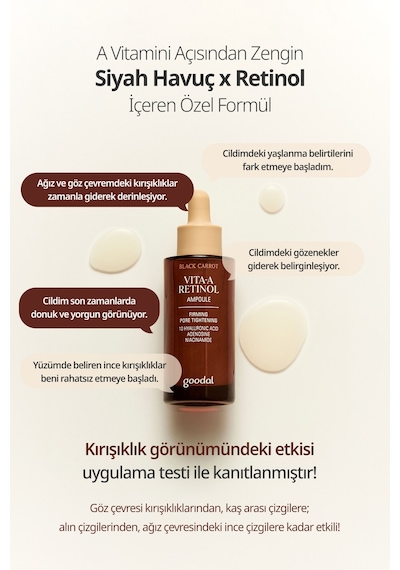 Goodal Black Carrot Vita-A Retinol Ampoule Serum 30 ML