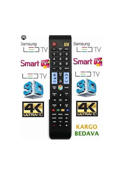 Samsung Uyumlu Bn59-01182F Air Mouse Sihirli Magic Kumanda Yerine Çalişt