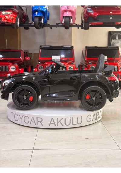 444 Akülü Araba 0-6 Yaş Uzaktan Kumandalı Siyah