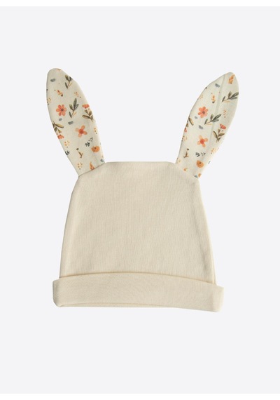 Kitikate Organik Cute Bunny 5'li Hastane Çıkış Seti Natural Krem