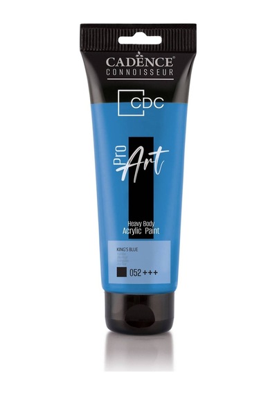 Cadence Pr052 Kral Mavi Proart Heavy Body Akrilik Boya 120 ML - Tüp Akrilik Boya
