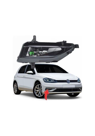 Vw Golf 7.5 Sağ Ön Sis Farı 2017-2020 5g0941662f-9