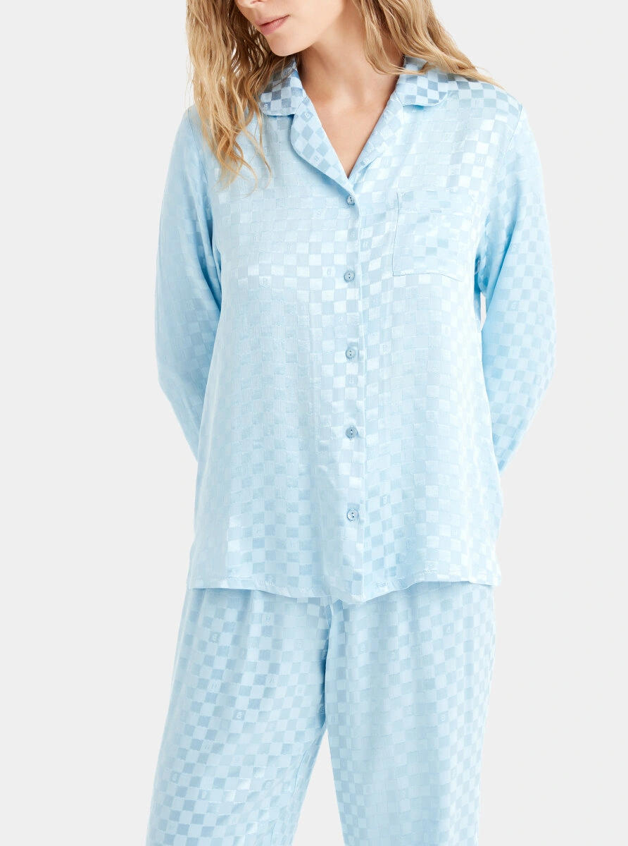 Blackspade Kadın Pijama Takımı 60484 - Mavi