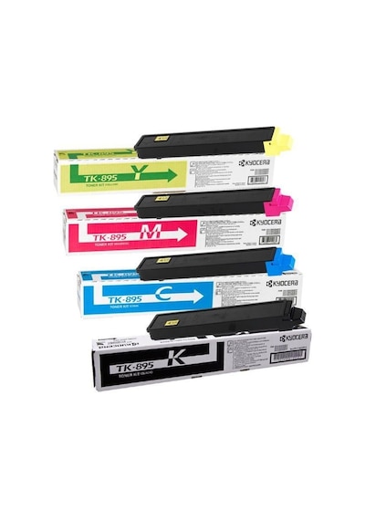 Kyocera Mita Tk-895 4 Renk Set Fs-C8525 Fs-C8520