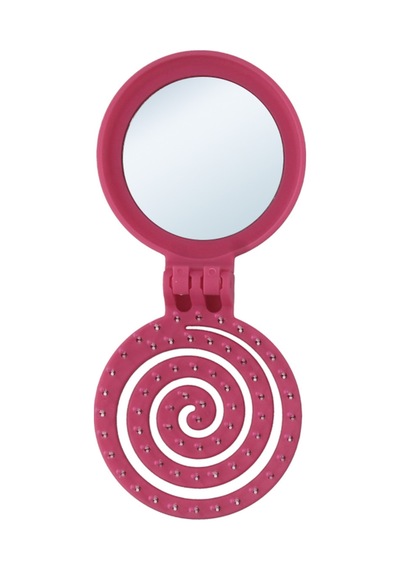 Proco Proco Beauty Makaron Saç Fırçası-üç Boyutlu 3d Esnek Aynalı Çanta Boy Saç Fırçası-compact Detangler 89769126