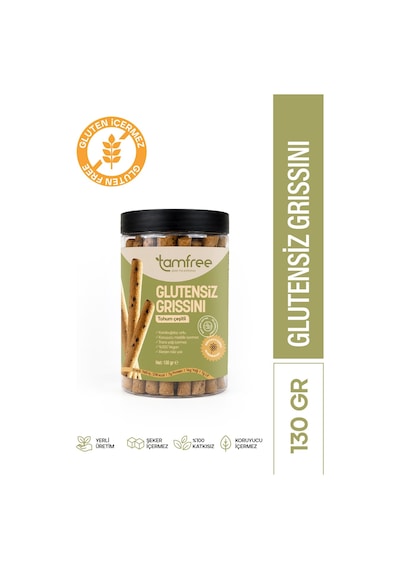 Glutensiz Grissini 130 G