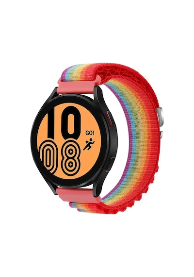 Newface Watch 20mm Kr410 Kumaş Kordon - Gökkuşağı 1 Diğer