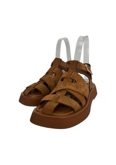Kemal Tanca 862 M-609 Kadın Hakiki Deri Sandalet Taba Kemal Tanca 862 M-609 Kadın Hakiki Deri Sandalet Taba