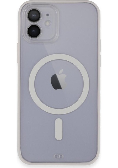 Apple Uyumlu iPhone 11 Kılıf Lensli Magsafe Mat Kenar Renkli Kapak