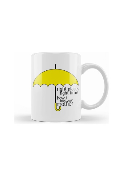 How I Met Your Mother Kupa Bardak Porselen No26512 Karışık