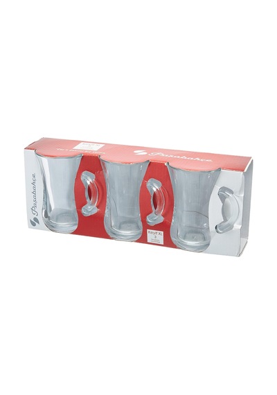 Paşabahçe Keyif Çay Bardağı, Sade, 175 Ml, 3 Parça Çok Renkli