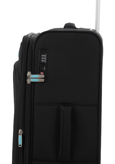 Baggaj V2411 Super Lıght Valiz Black Set Siyah