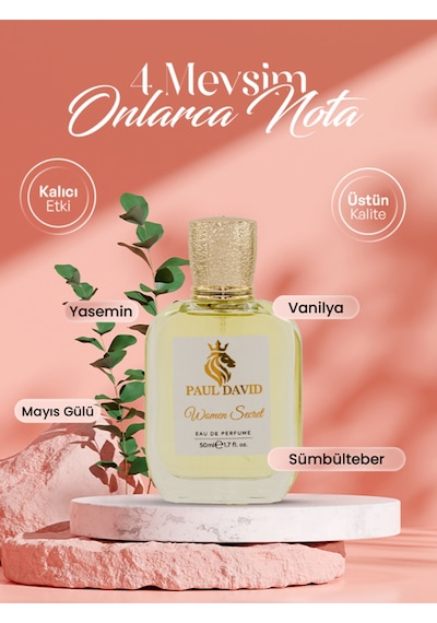 K-062 Çiçek Parfüm Uzun Süre Kalıcı 50ml Amber