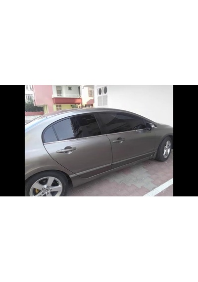 Honda Civic Krom Cam Çıtası 2002 - 2006 Arası 4 Parça