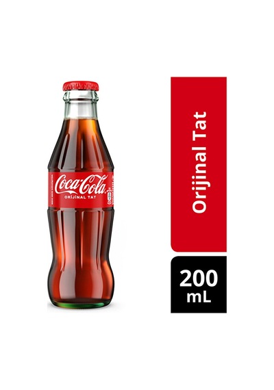 Coca Cola Cam Şişe 200 Ml. 24 Adet