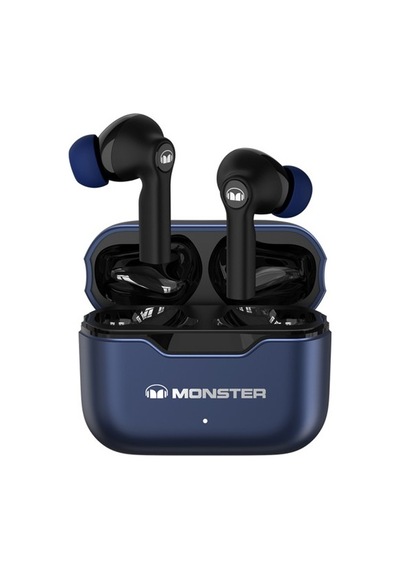 Wealthglow Monster Xkt02 Bluetooth Kablosuz Kulaklık Stereo Ses Düşük Gecikme Koşu Koşu Için Spor Kulak Içi Kulaklık - Mavi L5wuev