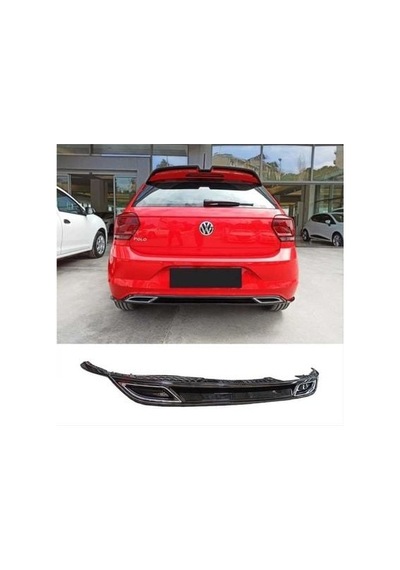Volkswagen Polo 2018+ Mk6 R-line Difüzör